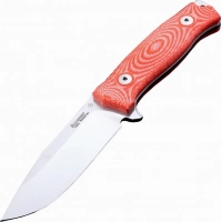 Нож Lionsteel M5 MiOR, сталь Sleipner, рукоять Orange micarta купить в Кургане