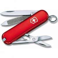 Нож перочинный Victorinox Classic 0.6203 58 мм 7 функций красный купить в Кургане