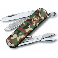 Нож перочинный Victorinox Classic, сталь X55CrMo14, рукоять Cellidor®, камуфляж купить в Кургане