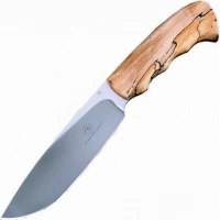 Нож с фиксированным клинком Arno Bernard Hippo, сталь N690, рукоять Spalted Maple купить в Кургане