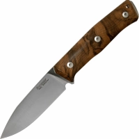 Нож с фиксированным клинком LionSteel B35, сталь Sleipner, рукоять ореховое дерево купить в Кургане