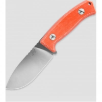 Нож с фиксированным клинком LionSteel M2 MiOR, сталь D2, рукоять Orange micarta купить в Кургане