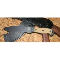 Нож с фиксированным клинком Ontario «NS-7 tan micarta» купить в Кургане