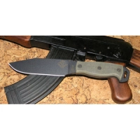 Нож с фиксированным клинком Ontario «RD6 Black Micarta» купить в Кургане