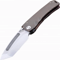 Нож складной Medford Marauder Tanto, сталь D2 Tool Steel, рукоять титановый сплав, бронзовый купить в Кургане