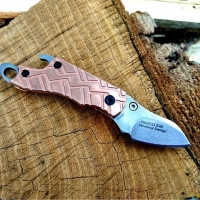 Складной нож Cinder Copper KERSHAW 1025CUX Designed by Rick Hinderer, сталь 3Cr13, рукоять медь купить в Кургане