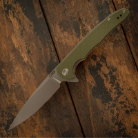 Складной нож CJRB Briar, сталь D2, Green G10 купить в Кургане