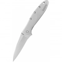 Складной нож Leek — Kershaw 1660, сталь Sandvik™ 14C28N, рукоять нержавеющая сталь 410 Stainless Steel купить в Кургане