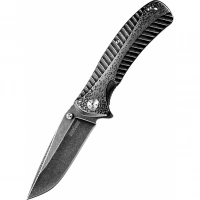 Складной нож Starter KERSHAW 1301BW, сталь 4Cr14 с покрытием BlackWash™, рукоять нержавеющая сталь купить в Кургане