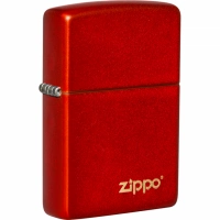 Зажигалка Classic Metallic Red ZIPPO с логотипом Zippo купить в Кургане