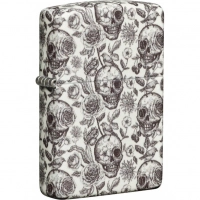 Зажигалка Skeleton Glow in the Dark Green ZIPPO купить в Кургане