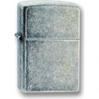 Зажигалка ZIPPO Antique Silver Plate, латунь с покрытием ™Plate, серебристый, матовая, 36х12×56 мм купить в Кургане