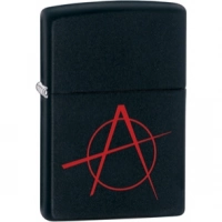 Зажигалка ZIPPO Classic А с покрытием Black Matte, латунь/сталь, чёрная, матовая, 36x12x56 мм купить в Кургане