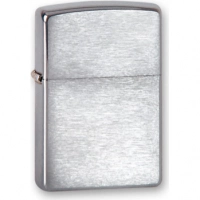 Зажигалка ZIPPO Classic с покрытием Brushed Chrome, латунь/сталь, серебро, матовая, 36x12x56 мм купить в Кургане