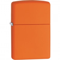 Зажигалка ZIPPO Classic с покрытием Orange Matte купить в Кургане