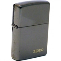 Зажигалка ZIPPO ZL Ebony, латунь с никеле-хромовым покрытием, черный, глянцевая, 36х56х12 мм купить в Кургане